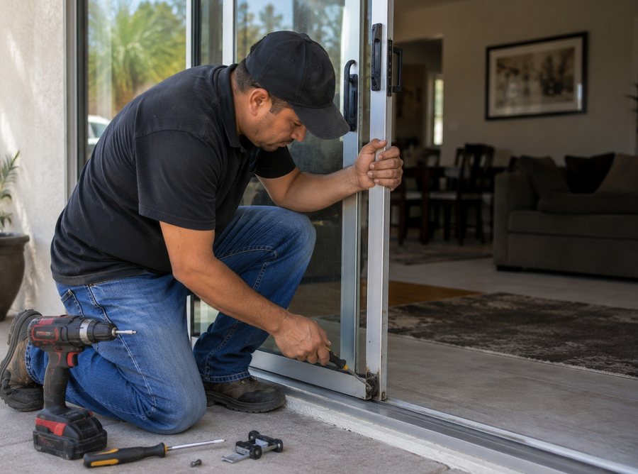 Sliding door alignment service